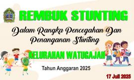 REMBUK STUNTING 2025 KALURAHAN WATUGAJAH